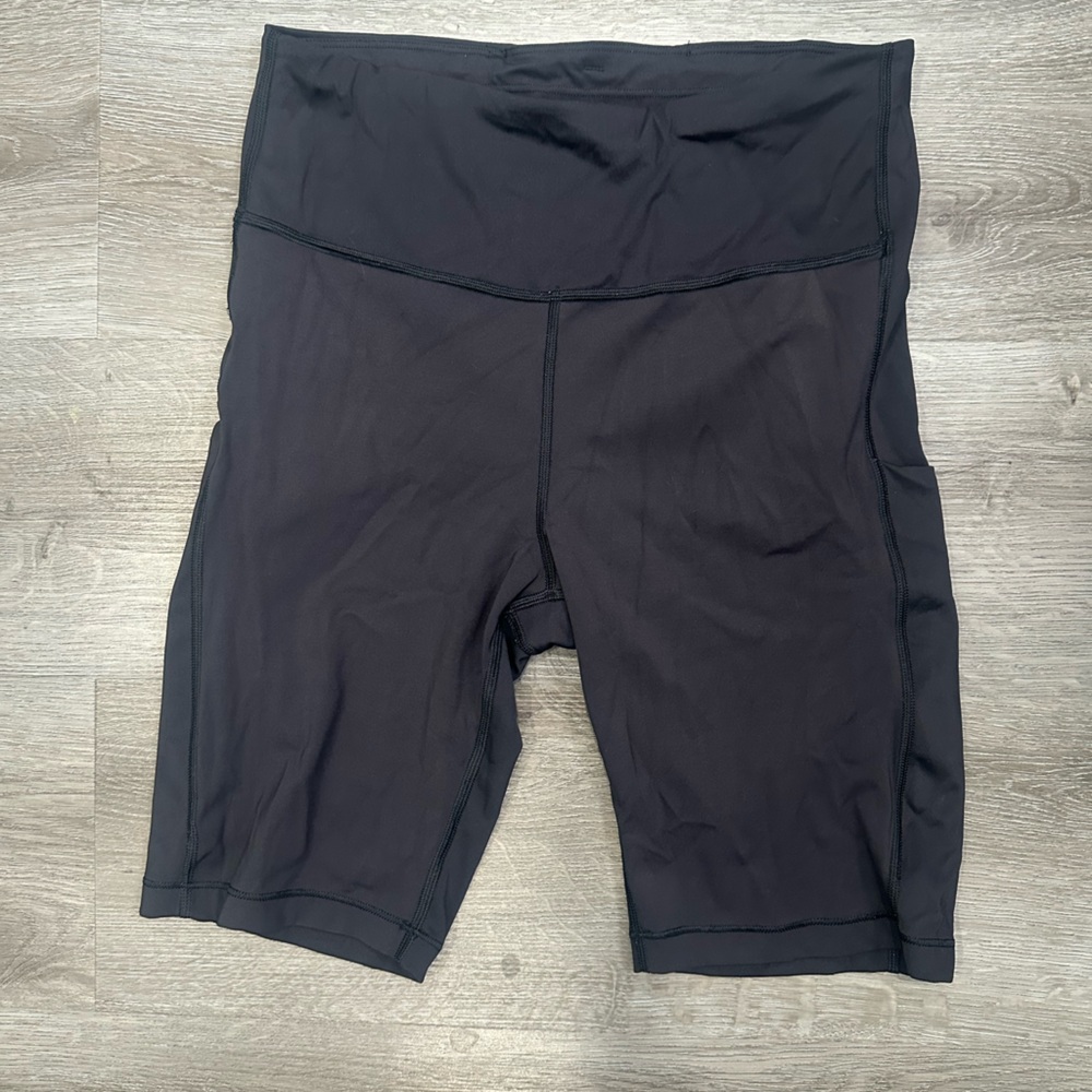 Athleta Black Bike Shorts